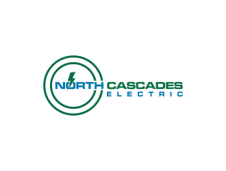North Cascades Electric logo design by oke2angconcept