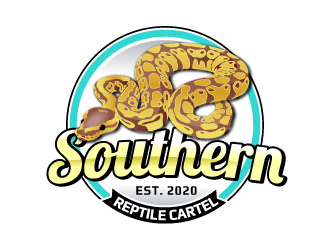 Southern Reptile Cartel  logo design by LucidSketch