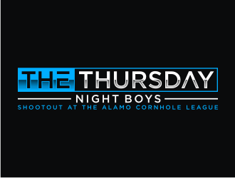 THE THURSDAY NIGHT BOYS logo design by wa_2