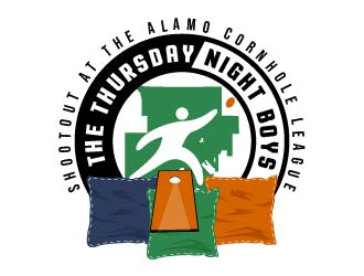 THE THURSDAY NIGHT BOYS logo design by Suvendu