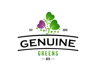 Genuine Greens ATX logo design by mukleyRx