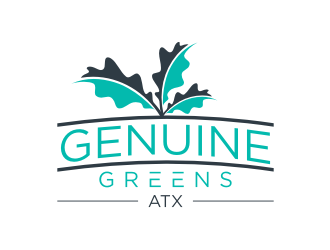 Genuine Greens ATX logo design by Garmos