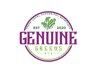 Genuine Greens ATX logo design by luckyprasetyo