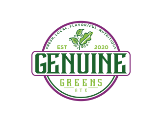 Genuine Greens ATX logo design by luckyprasetyo