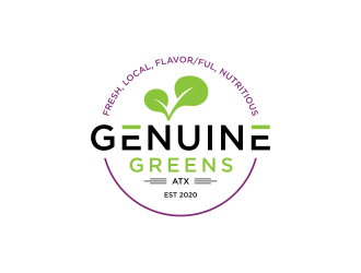 Genuine Greens ATX logo design by GassPoll