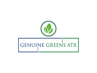 Genuine Greens ATX logo design by aryamaity