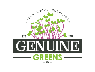 Genuine Greens ATX logo design by bluespix