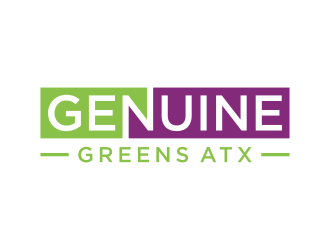 Genuine Greens ATX logo design by p0peye