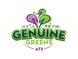 Genuine Greens ATX logo design by ingepro