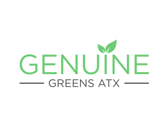 Genuine Greens ATX logo design by rief