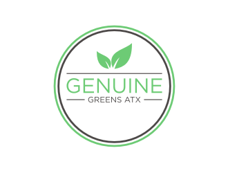 Genuine Greens ATX logo design by rief
