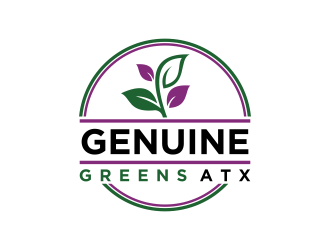 Genuine Greens ATX logo design by RIANW
