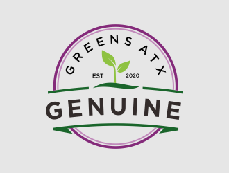 Genuine Greens ATX logo design by valace