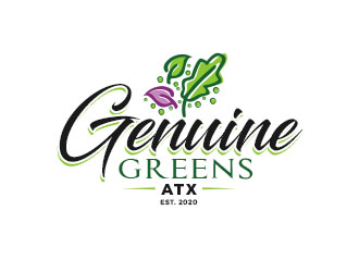 Genuine Greens ATX logo design by Benok