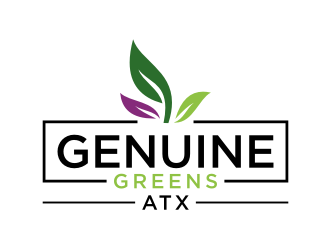 Genuine Greens ATX logo design by puthreeone
