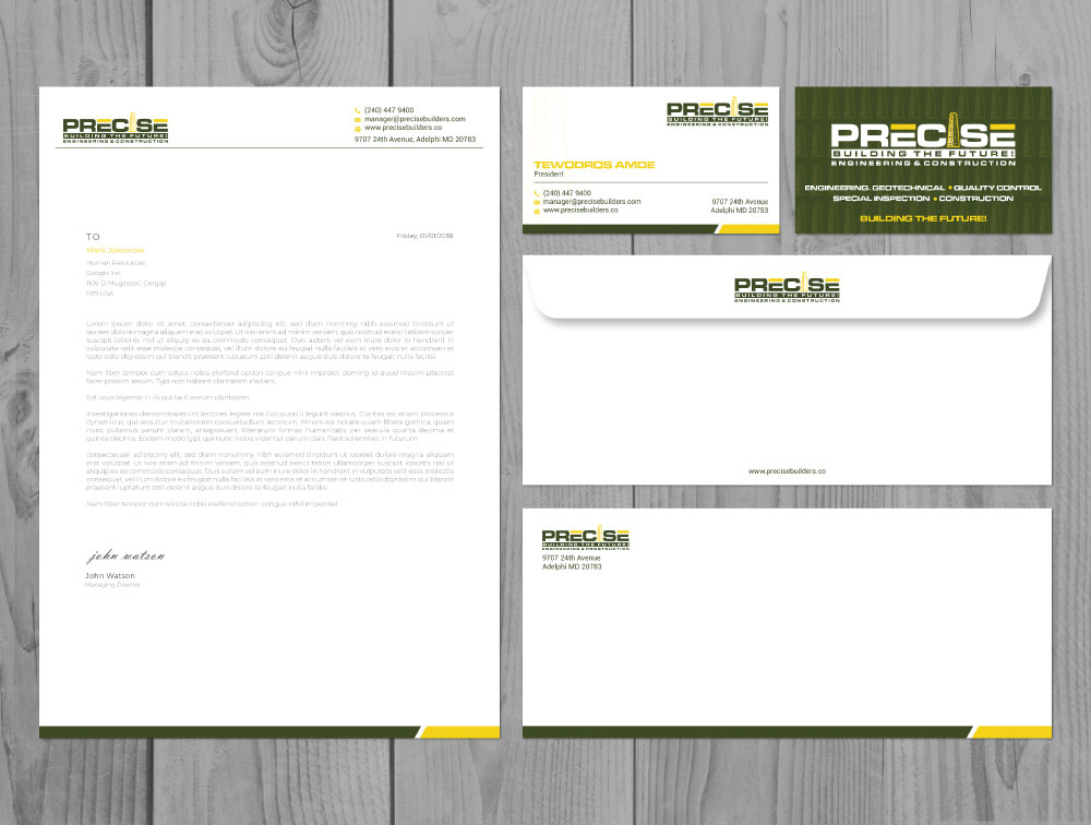 Precise logo design by Boomstudioz