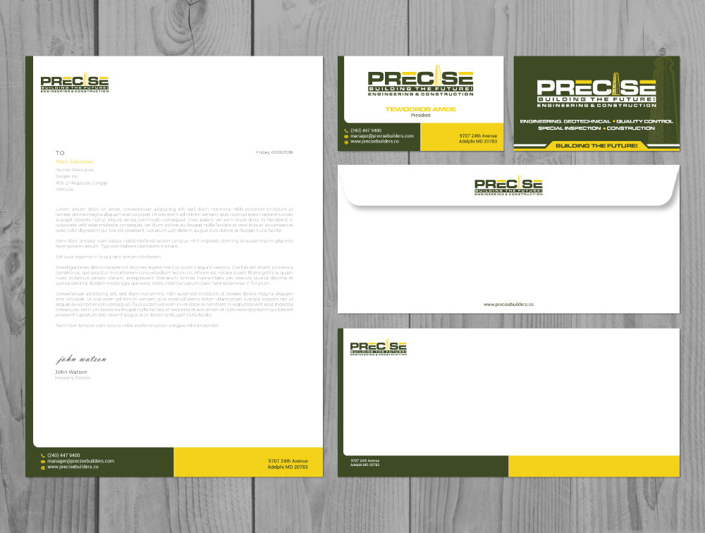 Precise logo design by Boomstudioz