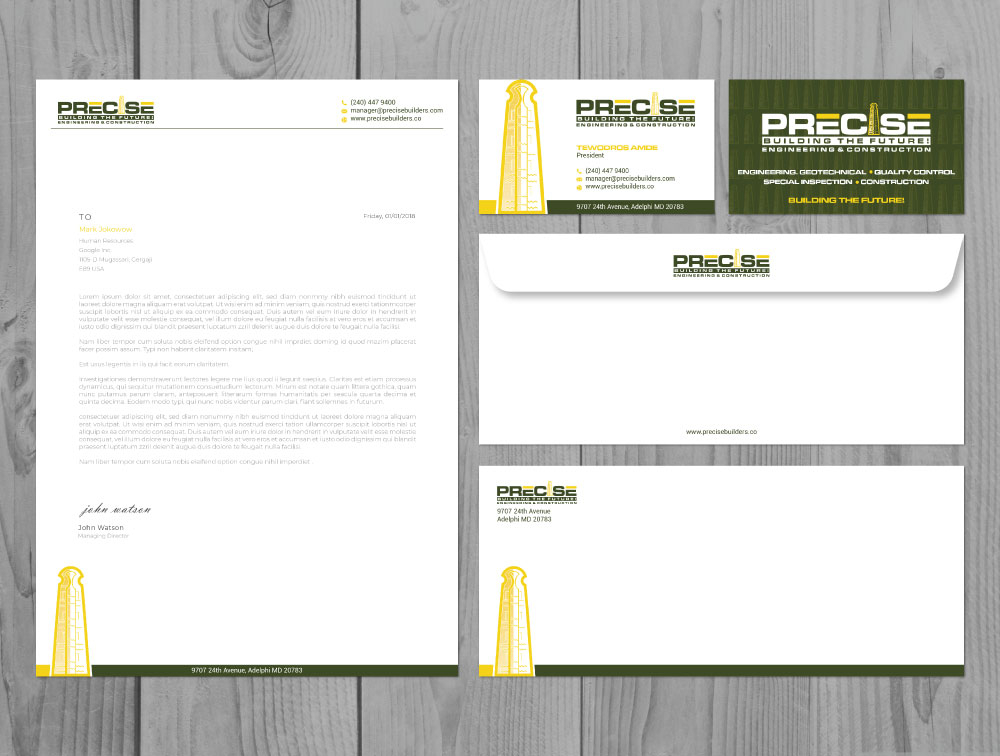 Precise logo design by Boomstudioz