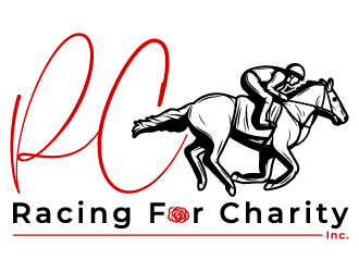 Racing for Charity, Inc. logo design by Gelotine