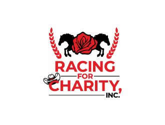 Racing for Charity, Inc. logo design by lestatic22