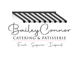 Bailey Connor Catering & Patisserie logo design by lexipej