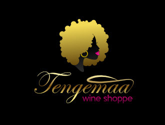 Tengemaa Wine Shoppe logo design by sulaiman