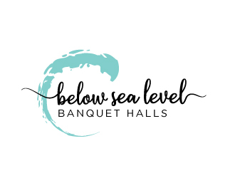 BELOW SEA LEVEL - Banquet Halls logo design by Foxcody