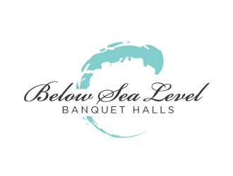 BELOW SEA LEVEL - Banquet Halls logo design by Foxcody