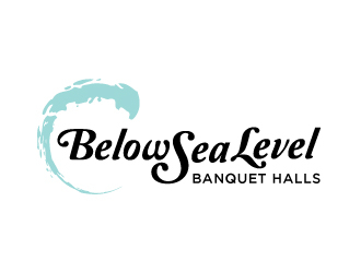 BELOW SEA LEVEL - Banquet Halls logo design by Foxcody