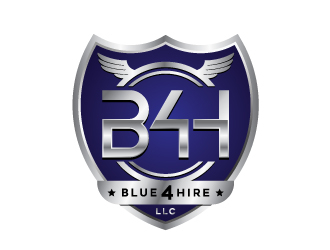 Blue4hire, LLC logo design by dgawand