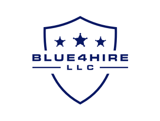 Blue4hire, LLC logo design by Zhafir