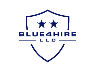 Blue4hire, LLC logo design by Zhafir