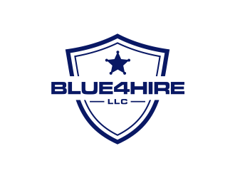 Blue4hire, LLC logo design by GassPoll