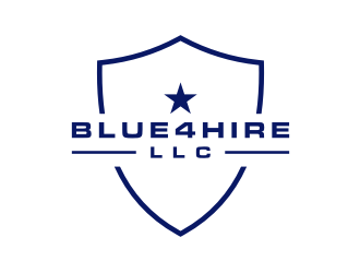 Blue4hire, LLC logo design by Zhafir