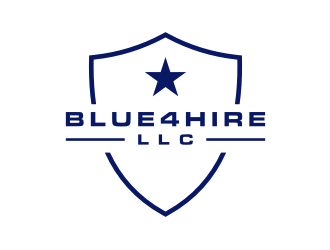 Blue4hire, LLC logo design by Zhafir