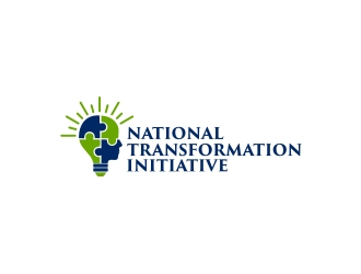 NATIONAL TRANSFORMATION INITIATIVE  logo design by KaySa