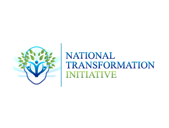 NATIONAL TRANSFORMATION INITIATIVE  logo design by axel182