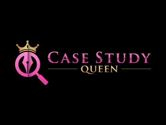 Case Study Queen logo design by lexipej