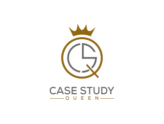 Case Study Queen logo design by kopipanas