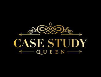 Case Study Queen logo design by pencilhand
