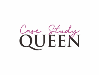Case Study Queen logo design by afra_art