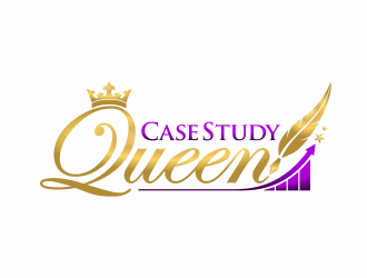 Case Study Queen logo design by agus