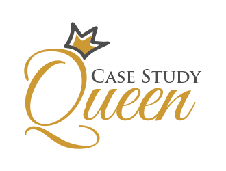 Case Study Queen logo design by Gwerth