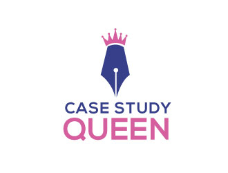 Case Study Queen logo design by Webphixo