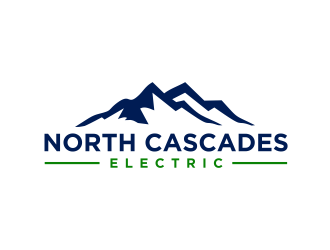 North Cascades Electric logo design by GassPoll