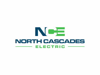 North Cascades Electric logo design by afra_art