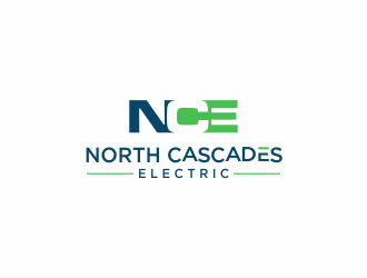 North Cascades Electric logo design by afra_art
