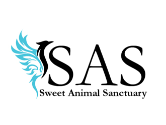 Sweet Animal Sanctuary (SAS) logo design by Roma