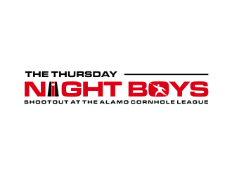 THE THURSDAY NIGHT BOYS logo design by GassPoll