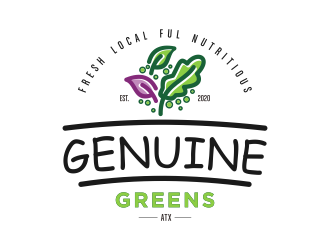 Genuine Greens ATX logo design by sokha